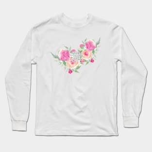 Trust In the Lord with all your heart Long Sleeve T-Shirt